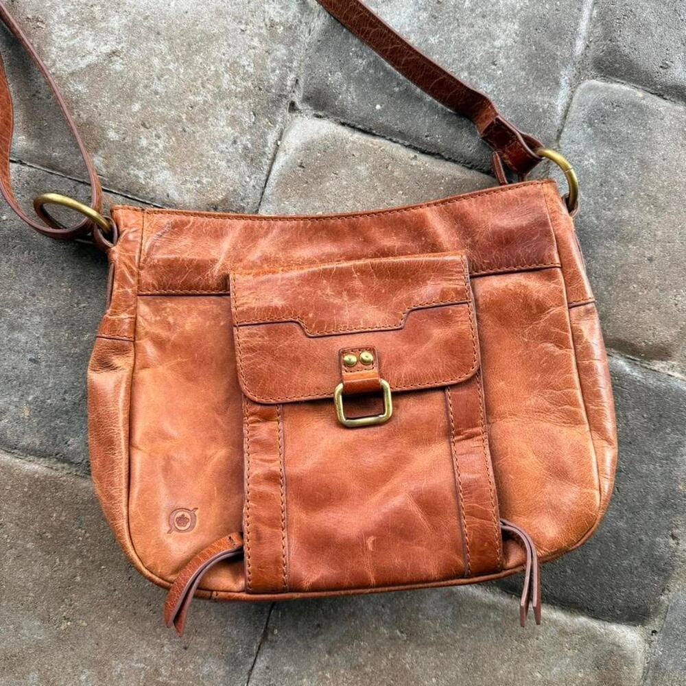 Genuine Leather Crossbody Pures